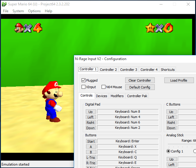 play multiplayer with one keyboard on n64 emulator for mac